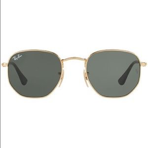 RayBan Hexagonal flat lens